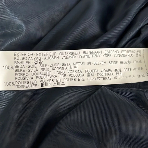 Zara Basic 100% Silk Bubble Hem Sleeveless Floral Dress - NEW - Size Medium - Picture 7 of 10